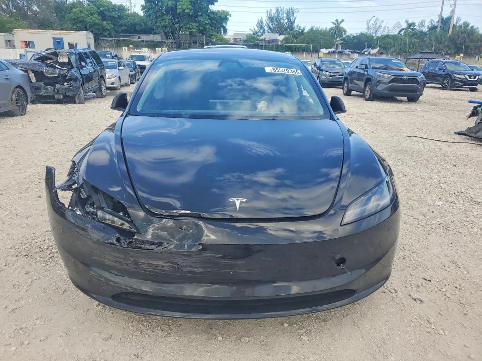 Photo 5 from auction – 2025 TESLA MODEL 3 with VIN 5YJ3E1EA9SF985280