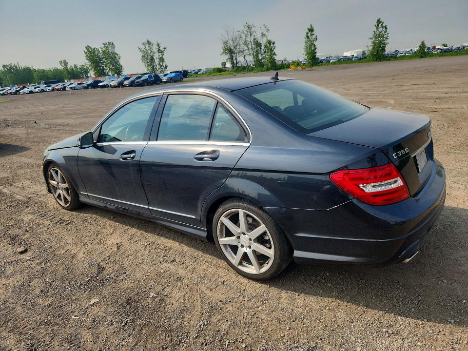 Photo 2 from auction – 2013 MERCEDES-BENZ C with VIN WDDGF8JB5DA797802