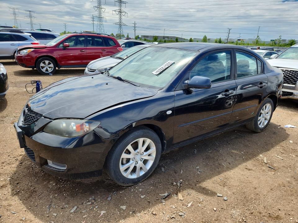 MAZDA 3 2007 with VIN JM1BK32F271722256 - Photo from auction