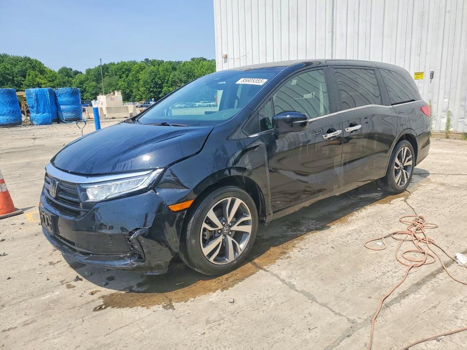 Photo 1 from auction – 2024 HONDA ODYSSEY with VIN 5FNRL6H83RB074541