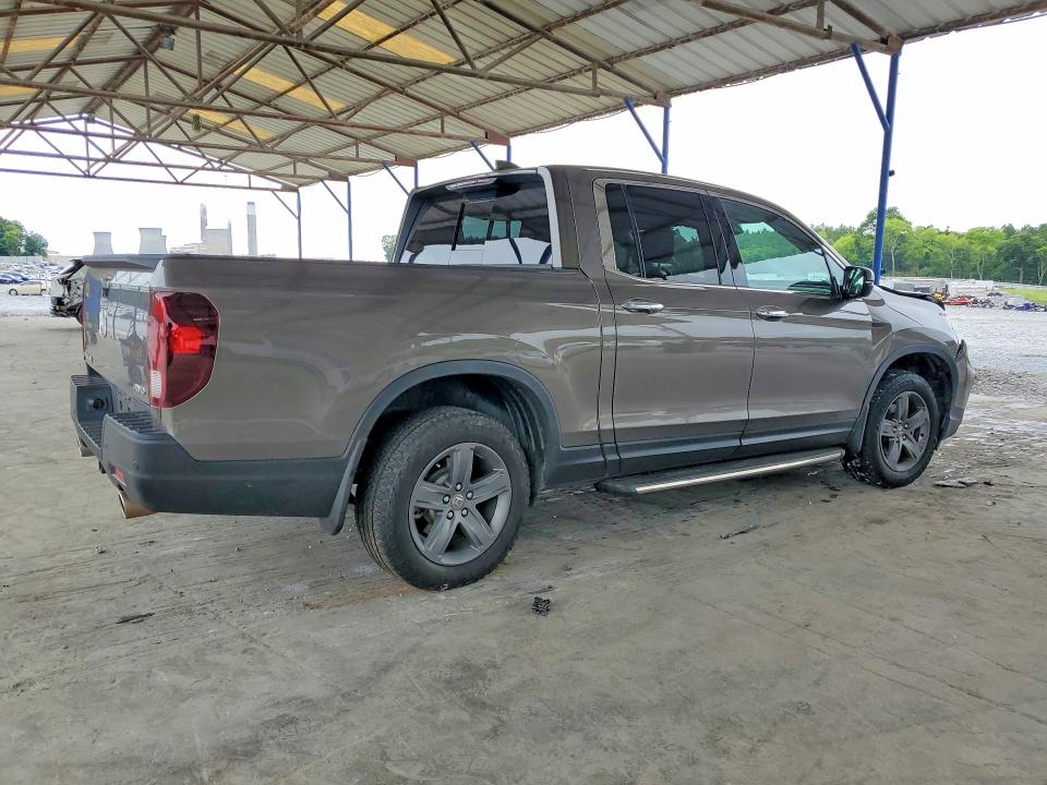 Photo 3 from auction – 2022 HONDA RIDGELINE with VIN 5FPYK3F71NB011611