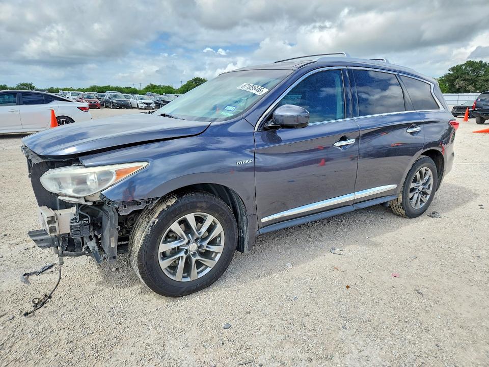 INFINITI QX60 2014 with VIN 5N1CL0MN2EC523824 - Photo from auction