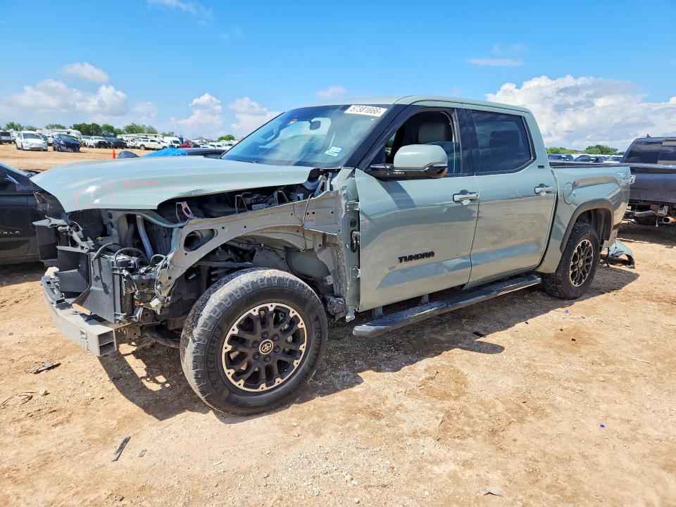 TOYOTA TUNDRA 2022 with VIN 5TFLA5AB5NX014157 - Photo from auction