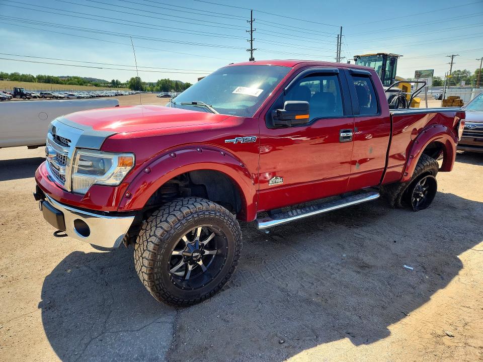 FORD F-150 2014 with VIN 1FTFX1EF9EFA55091 - Photo from auction