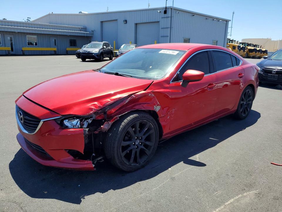 MAZDA 6 2015 with VIN JM1GJ1V58F1193443 - Photo from auction