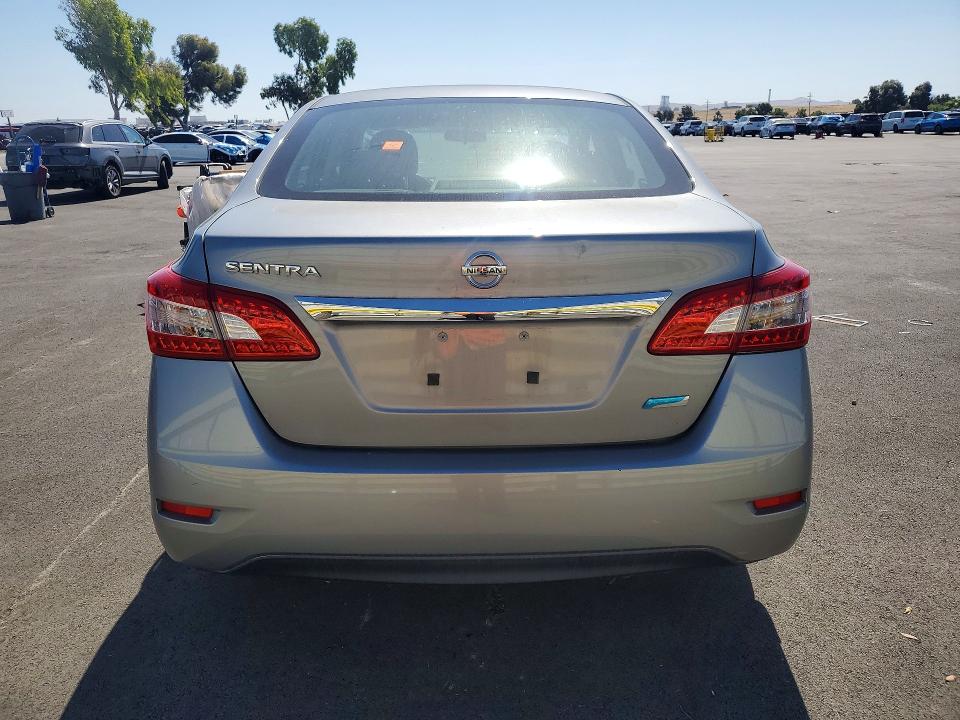 Photo 6 from auction – 2014 NISSAN SENTRA with VIN 3N1AB7AP1EL692009