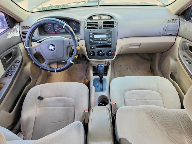Photo 8 from auction – 2006 KIA SPECTRA with VIN KNAFE121165311520