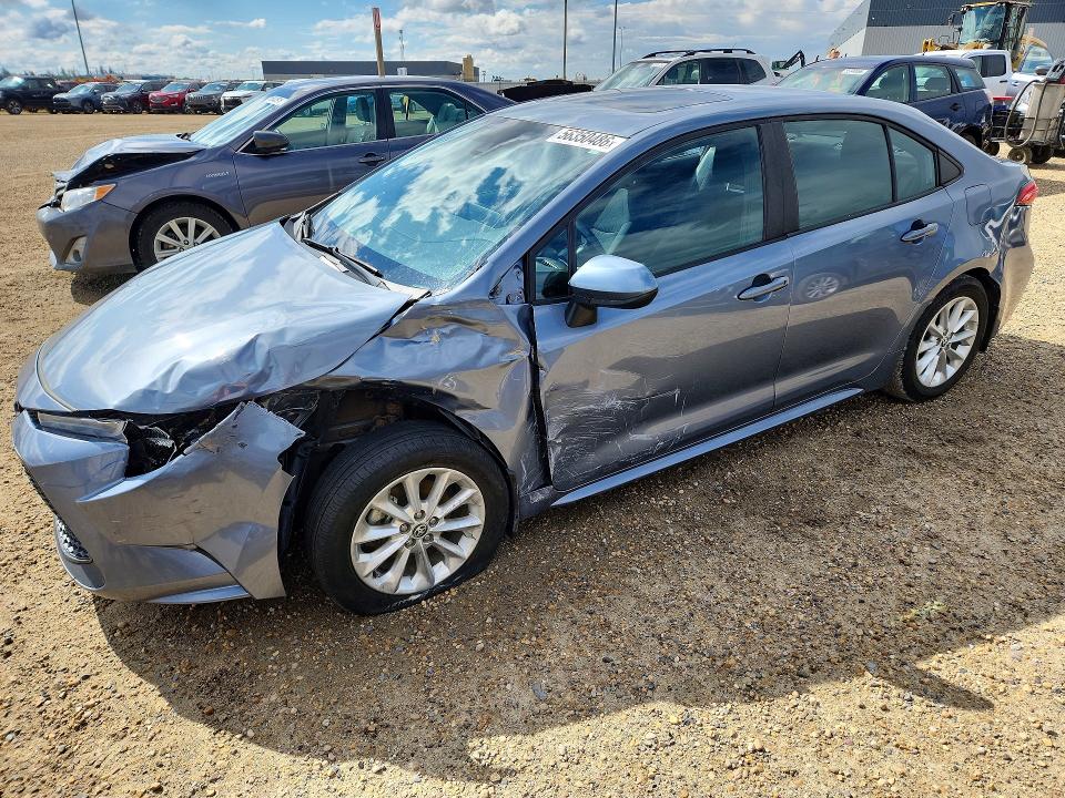 TOYOTA COROLLA 2021 with VIN 5YFBPMBE6MP200381 - Photo from auction