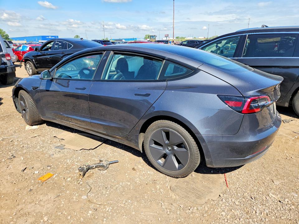 Photo 2 from auction – 2022 TESLA MODEL 3 with VIN 5YJ3E1EB5NF203571