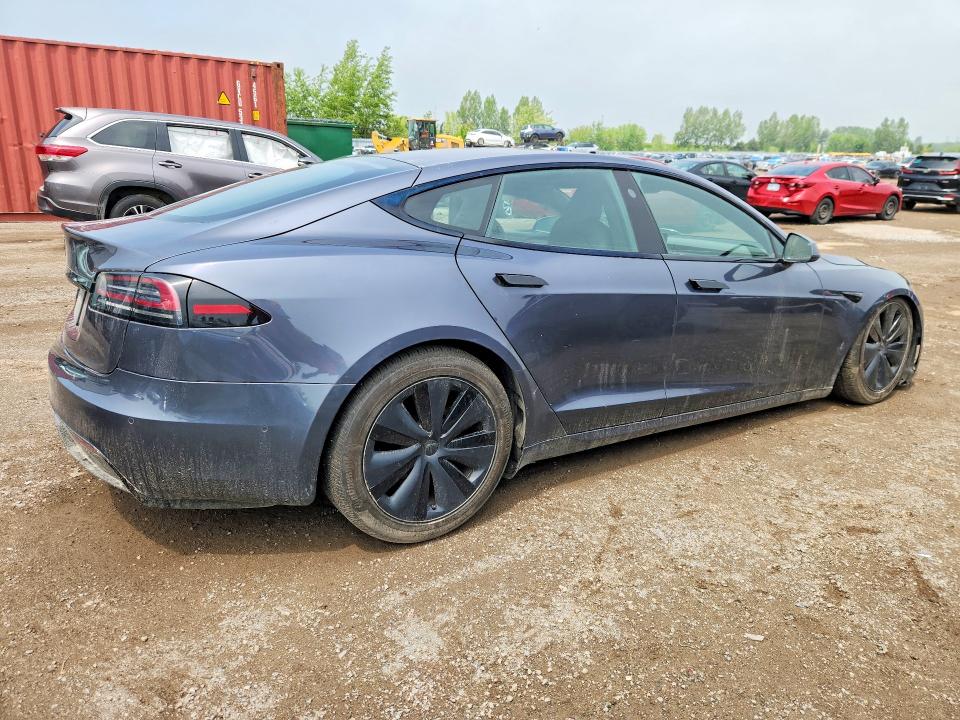 Photo 3 from auction – 2022 TESLA MODEL S with VIN 5YJSA1E5XNF485479