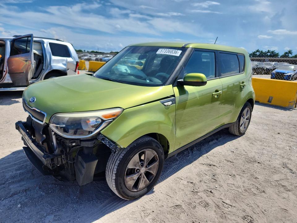 KIA SOUL 2014 with VIN KNDJN2A22E7721565 - Photo from auction
