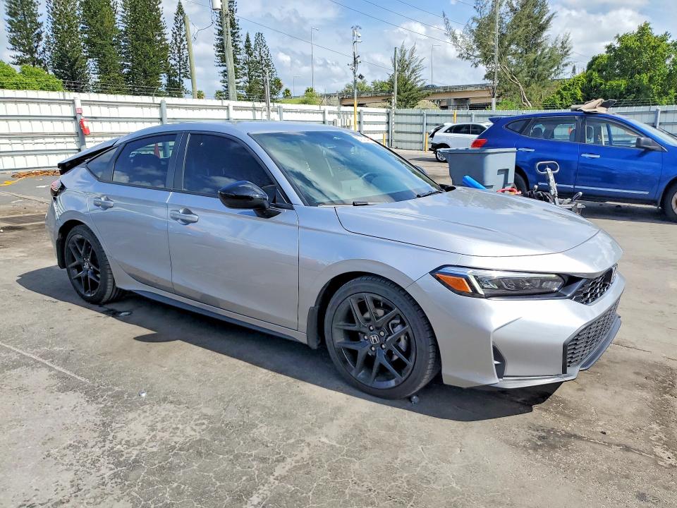 Photo 4 from auction – 2025 HONDA CIVIC with VIN 19XFL2H84SE031043