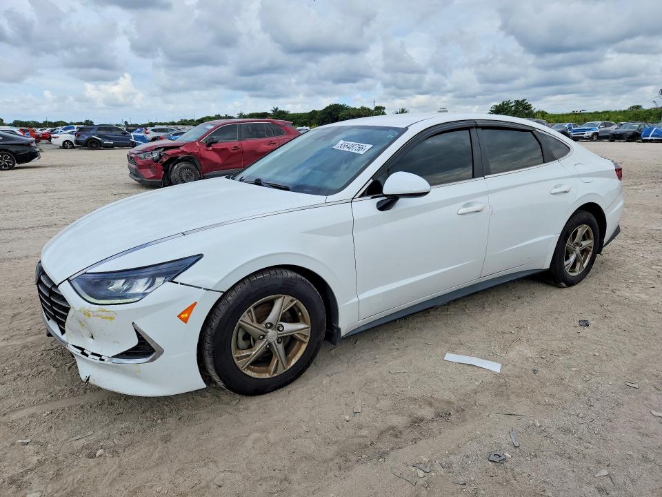 HYUNDAI SONATA 2021 with VIN 5NPEG4JA7MH076906 - Photo from auction