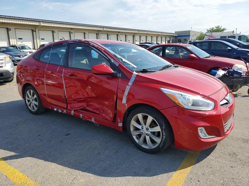 Photo 4 from auction – 2014 HYUNDAI ACCENT with VIN KMHCU4AE9EU753265