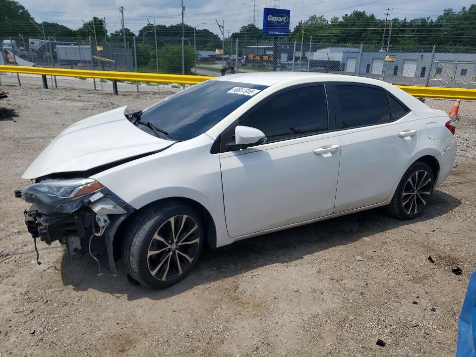 TOYOTA COROLLA 2018 with VIN 2T1BURHE6JC018754 - Photo from auction