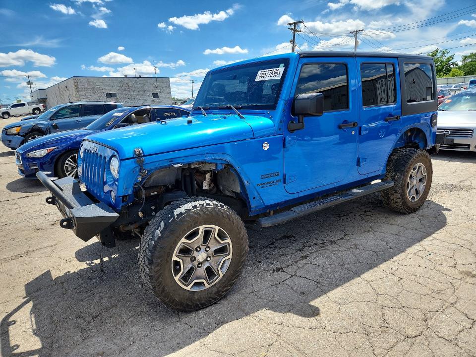 2016 JEEP WRANGLER UNLIMITED - Търг №56577696