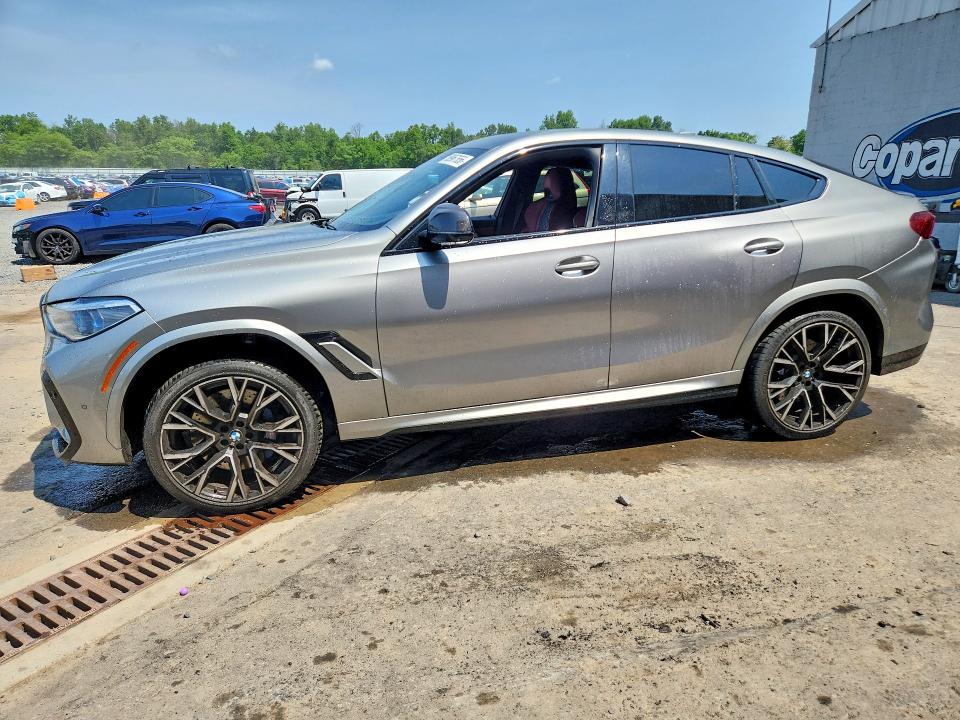 BMW X6 2021 с VIN 5YMCY0C01M9E19441 - Фото с аукциона