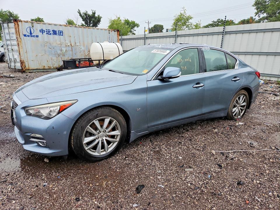 INFINITI Q50 2015 with VIN JN1BV7AR5FM423466 - Photo from auction