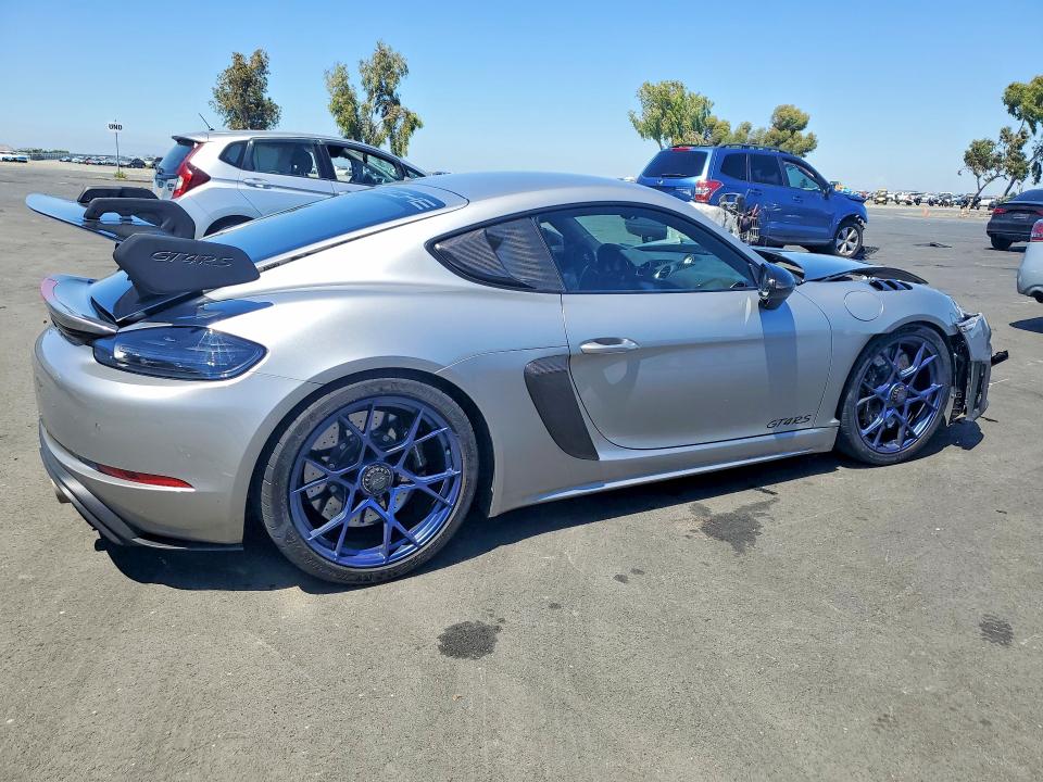Photo 3 from auction – 2024 PORSCHE CAYMAN with VIN WP0AE2A89RK274577