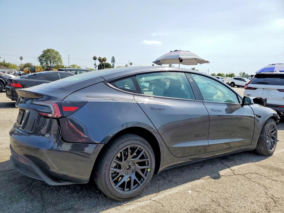 Photo 3 from auction – 2024 TESLA MODEL 3 with VIN 5YJ3E1EA2RF873334