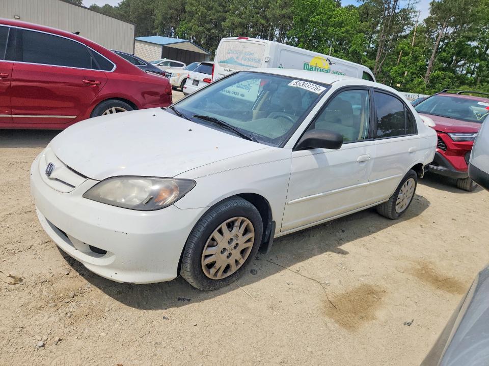 HONDA CIVIC 2004 with VIN 2HGES16544H593695 - Photo from auction