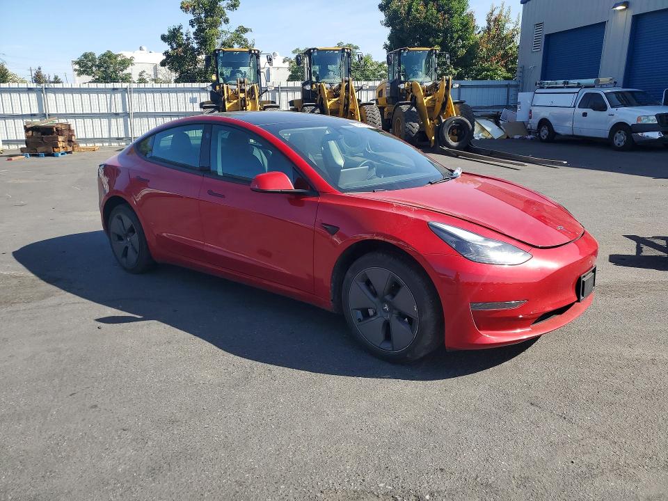 Photo 4 from auction – 2023 TESLA MODEL 3 with VIN 5YJ3E1EA5PF545743