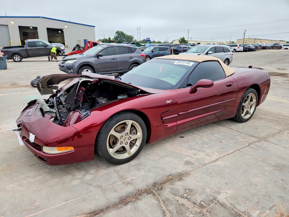 CHEVROLET CORVETTE 2003 with VIN 1G1YY32G035131548 - Photo from auction