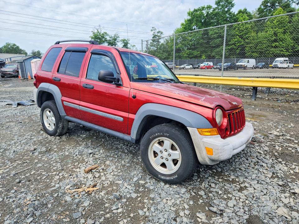 Photo 4 from auction – 2005 JEEP LIBERTY with VIN 1J4GL48K55W658768