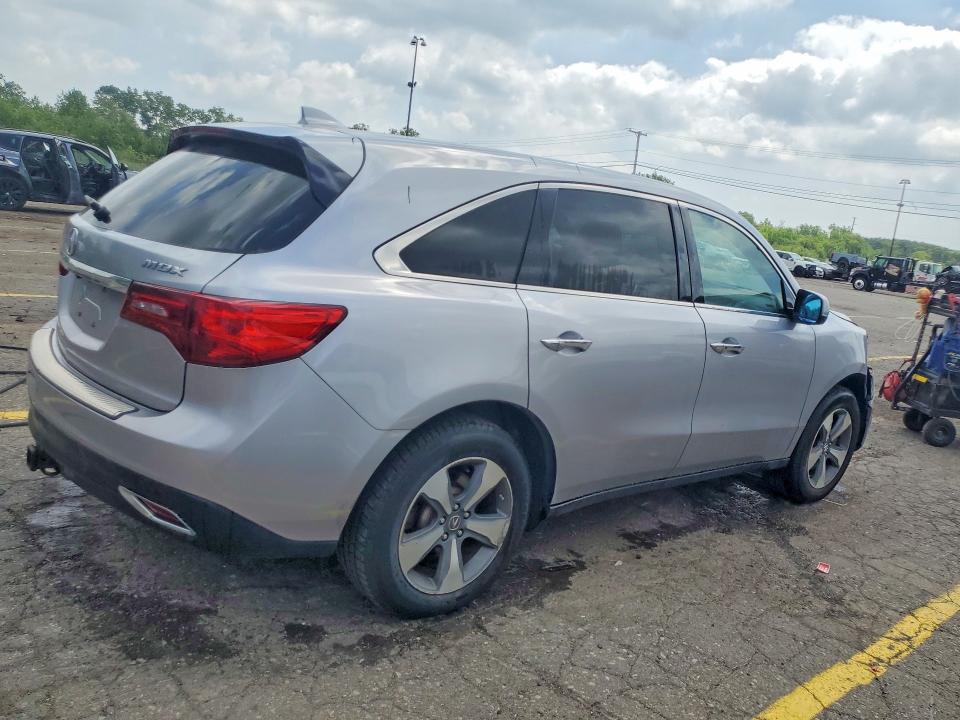 Photo 3 from auction – 2016 ACURA MDX with VIN 5FRYD4H25GB024339
