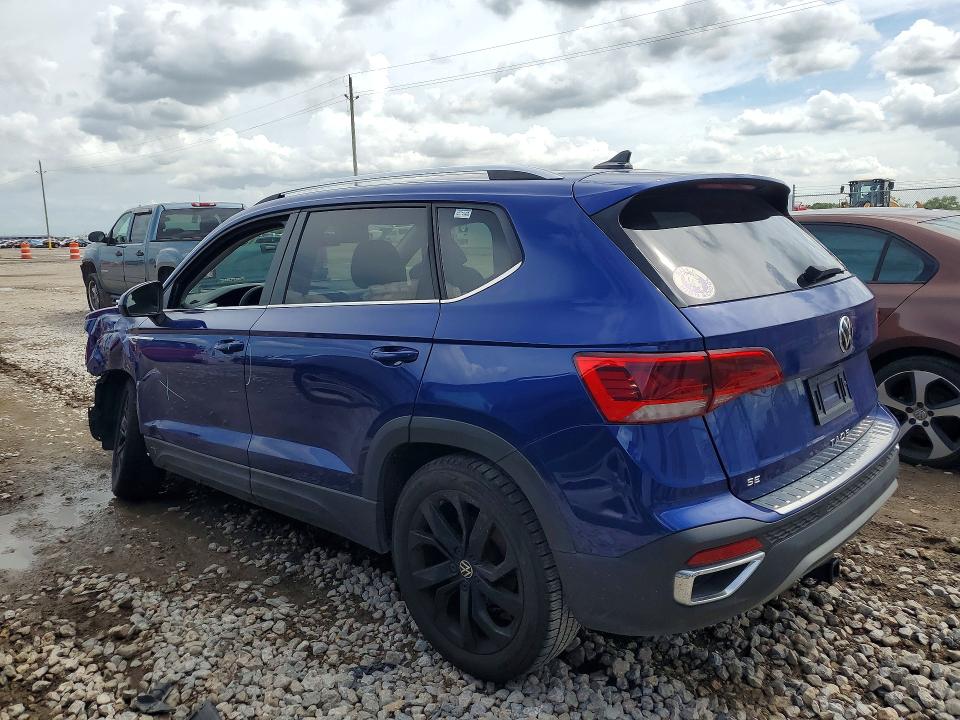 Photo 2 from auction – 2022 VOLKSWAGEN TAOS with VIN 3VVRX7B21NM076519