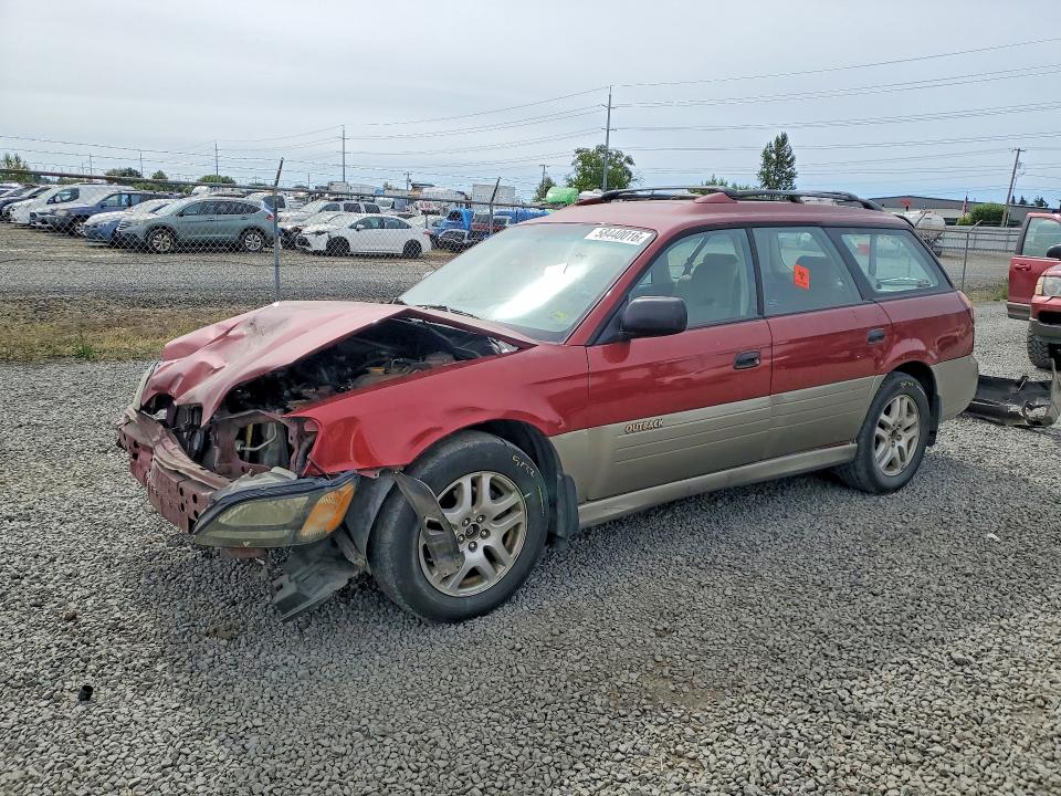SUBARU LEGACY 2002 with VIN 4S3BH675227604696 - Photo from auction