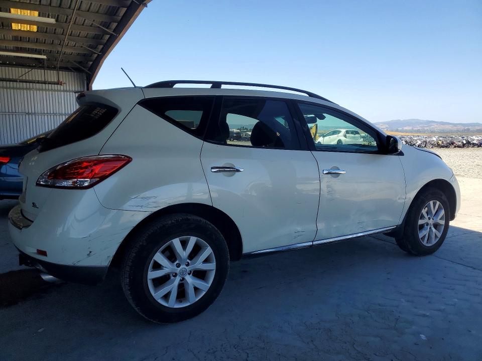 Photo 3 from auction – 2011 NISSAN MURANO with VIN JN8AZ1MUXBW067576