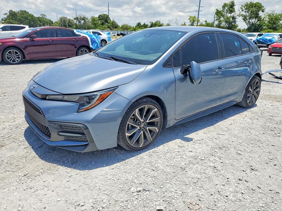 TOYOTA COROLLA 2021 z numerem VIN 5YFS4MCE9MP095682 - Zdjęcie z aukcji
