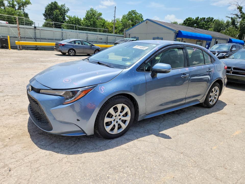 Photo 1 from auction – 2022 TOYOTA COROLLA with VIN JTDEPMAEXNJ210125