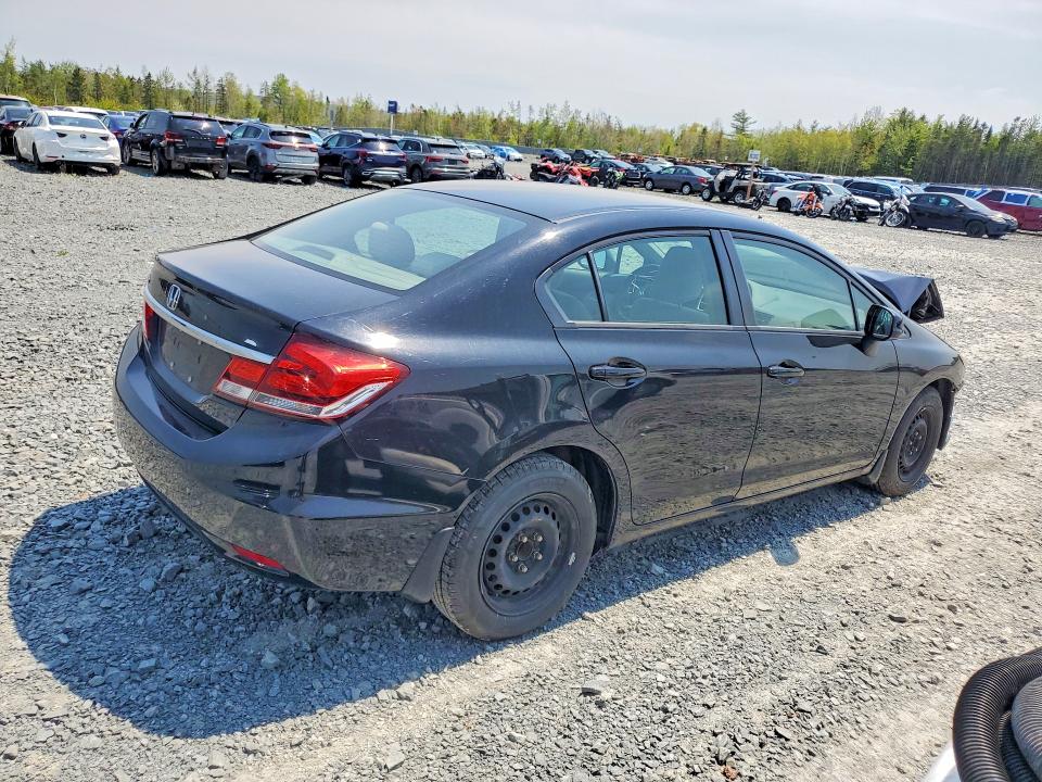Photo 3 from auction – 2013 HONDA CIVIC with VIN 2HGFB2F46DH100598