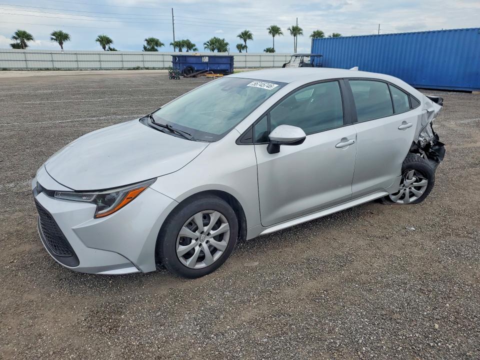 TOYOTA COROLLA 2022 with VIN 5YFEPMAE2NP301126 - Photo from auction