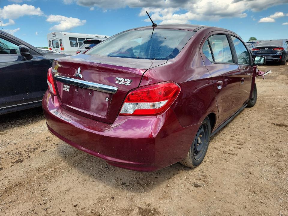 Photo 3 from auction – 2019 MITSUBISHI MIRAGE with VIN ML32F3FJ1KHF14491