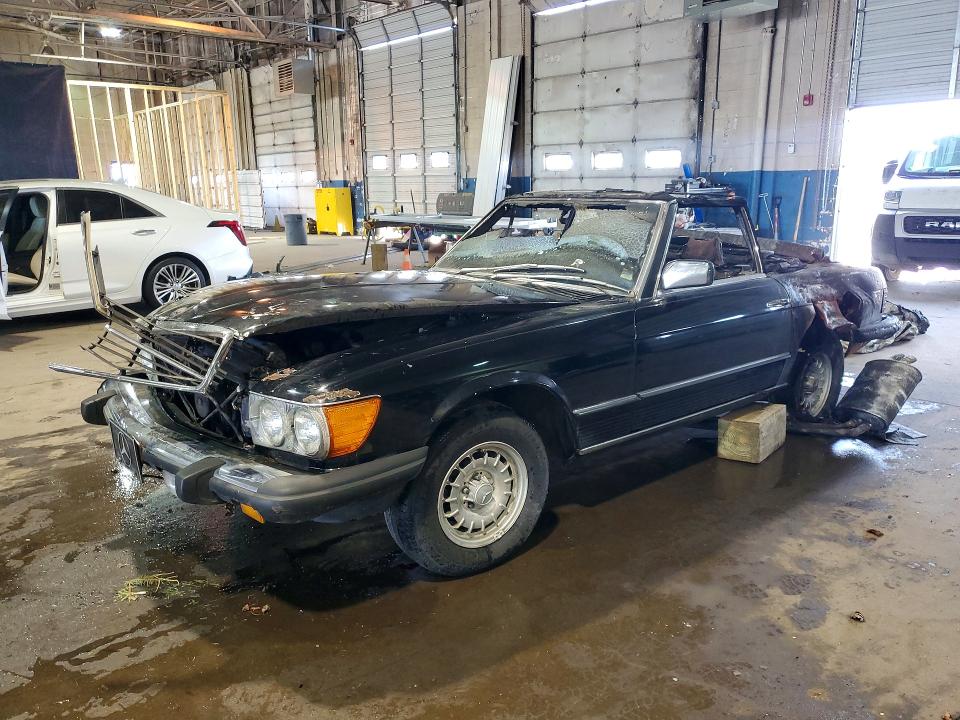MERCEDES-BENZ 380 1985 with VIN WDBBA45C2FA026391 - Photo from auction