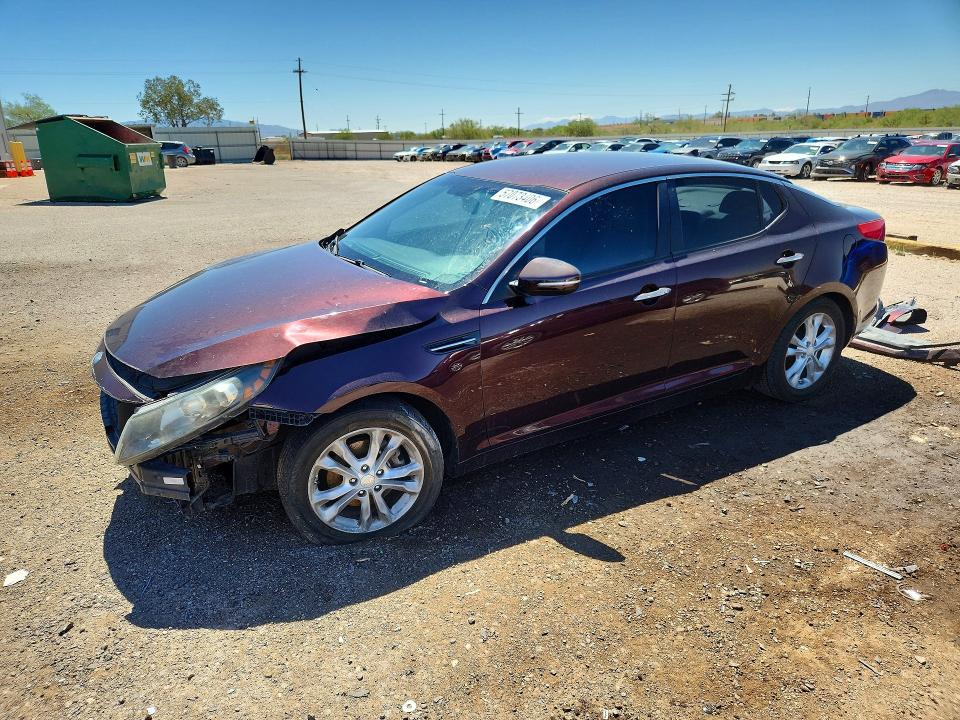 KIA OPTIMA 2013 with VIN 5XXGN4A75DG211864 - Photo from auction