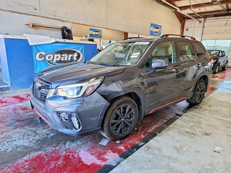 SUBARU FORESTER 2021 with VIN JF2SKALCXMH456790 - Photo from auction