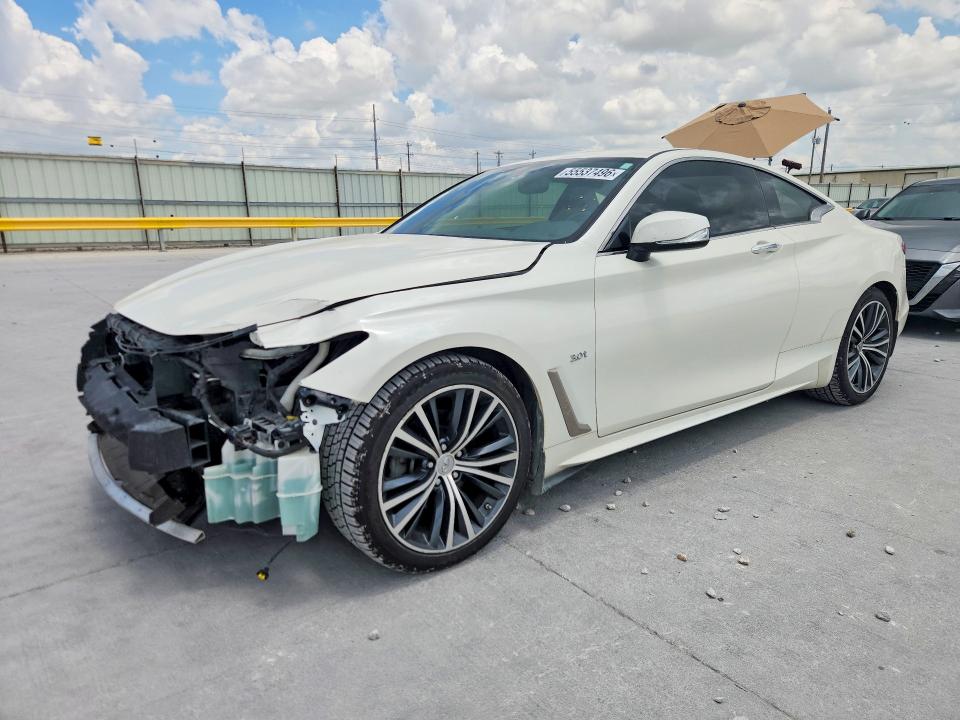 INFINITI Q60 2017 with VIN JN1EV7EL0HM554567 - Photo from auction