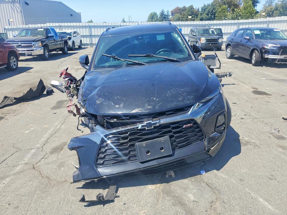 Photo 5 from auction – 2022 CHEVROLET BLAZER with VIN 3GNKBKRS8NS148603