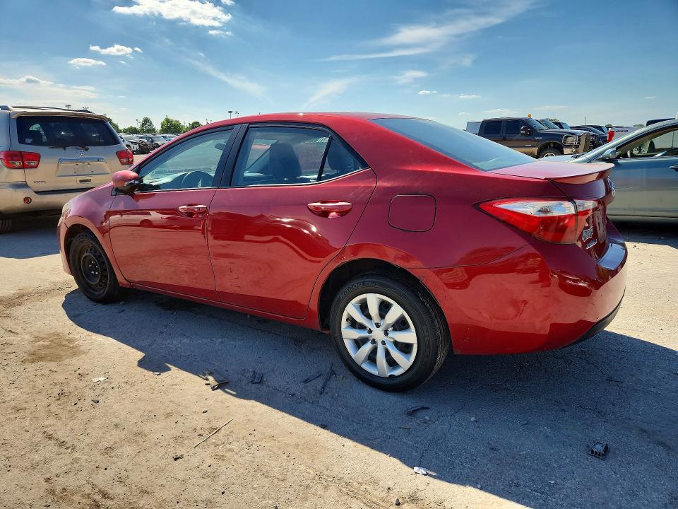 Photo 2 from auction – 2015 TOYOTA COROLLA with VIN 2T1BURHE1FC334165