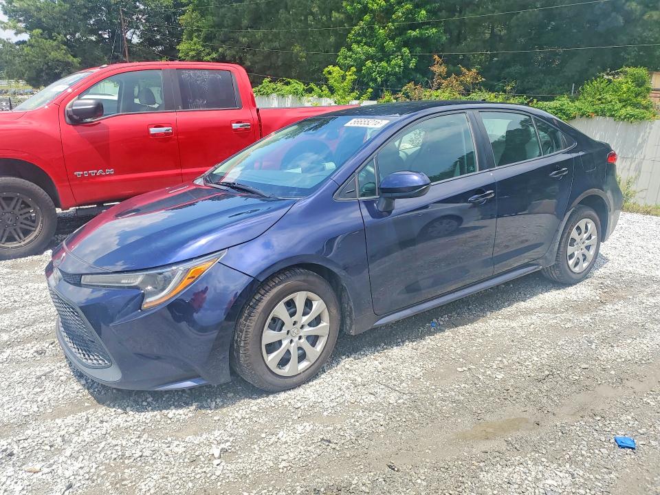 TOYOTA COROLLA 2020 with VIN 5YFEPRAE9LP011069 - Photo from auction