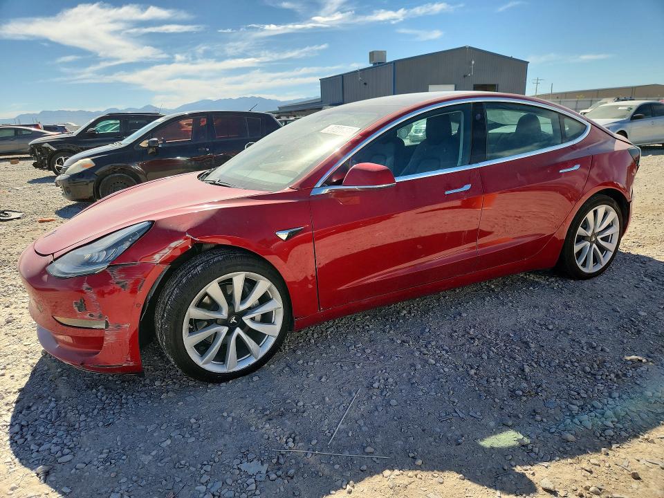 TESLA MODEL 3 2020 with VIN 5YJ3E1EB8LF666916 - Photo from auction