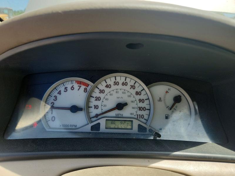 Photo 9 from auction – 2005 TOYOTA COROLLA with VIN 2T1BR32E25C390881