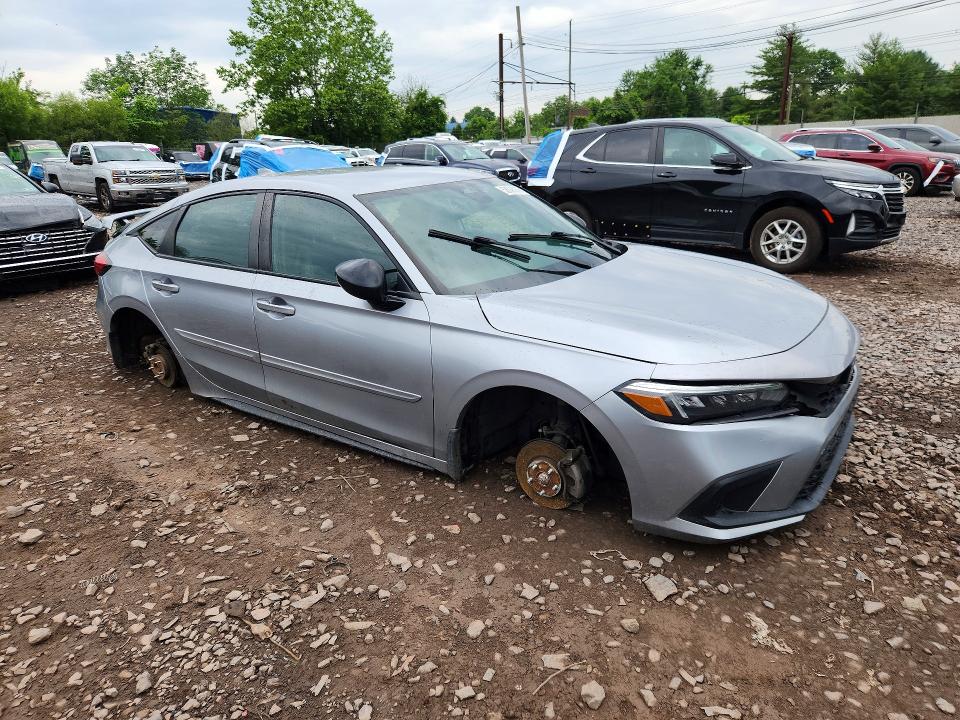 Photo 4 from auction – 2022 HONDA CIVIC with VIN 19XFL2H89NE007177