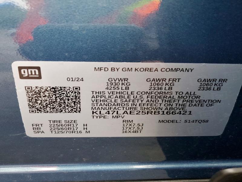 Photo 14 from auction – 2024 BUICK ENVISTA with VIN KL47LAE25RB166421