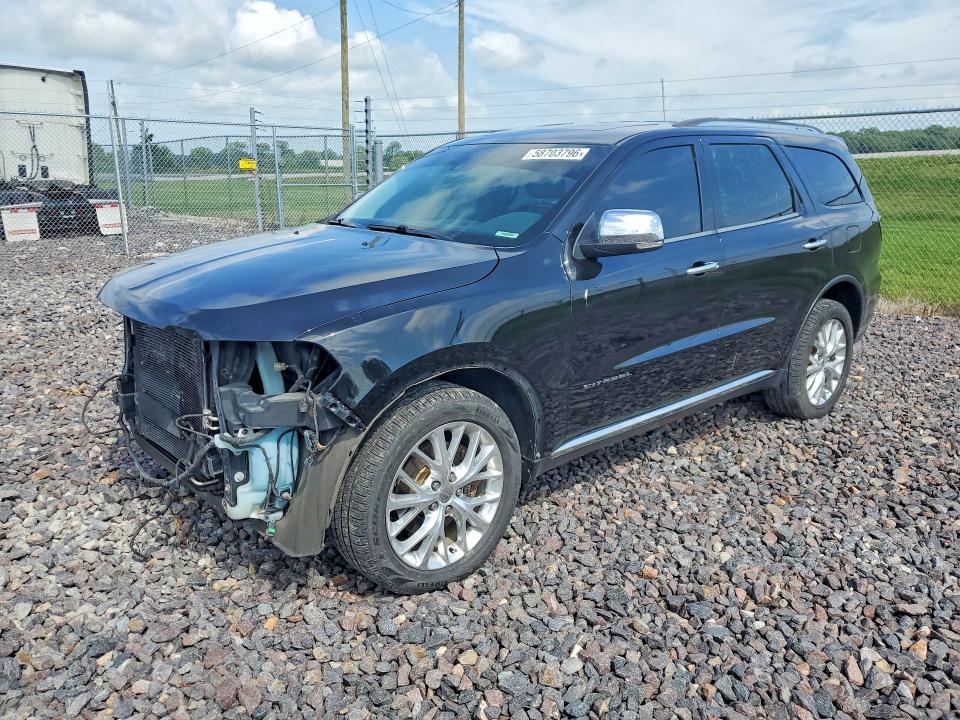 DODGE DURANGO 2014 with VIN 1C4RDJEG1EC291895 - Photo from auction