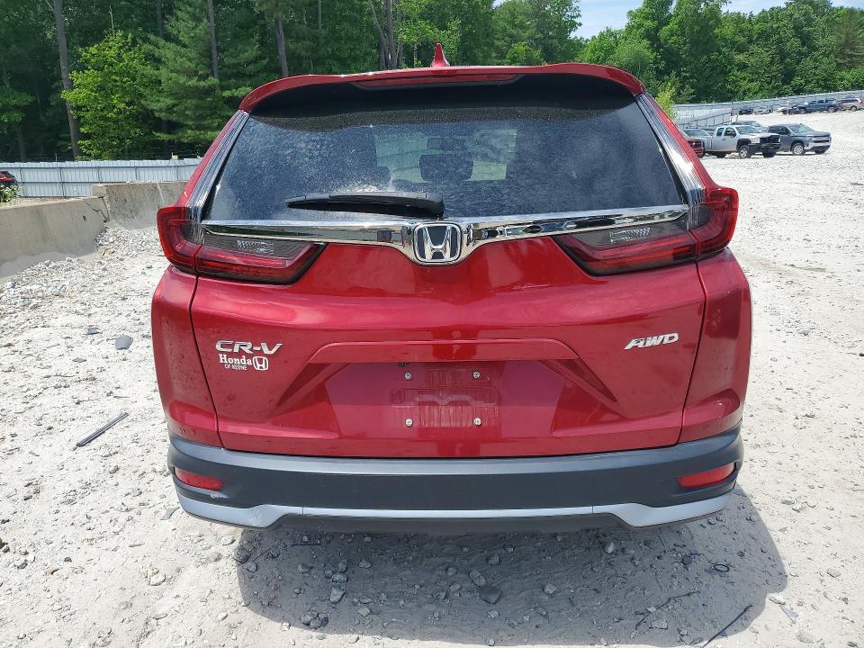 Photo 6 from auction – 2022 HONDA CR-V with VIN 7FARW2H84NE023192